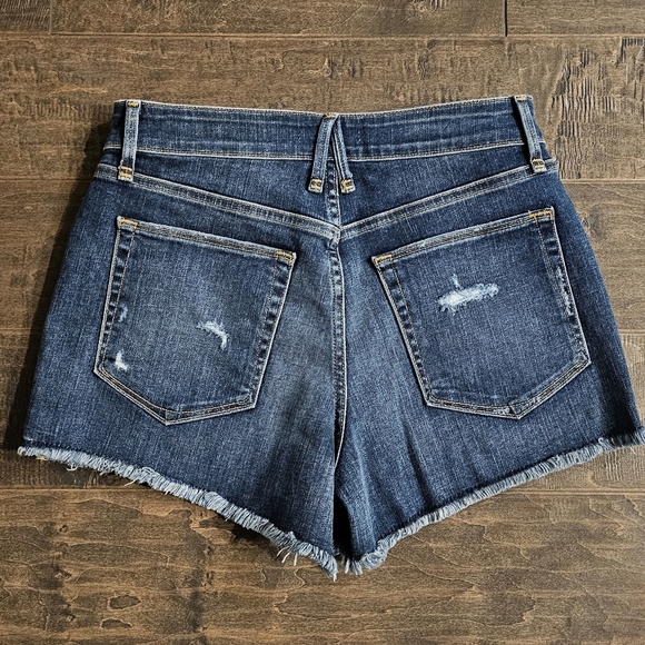 Good American High Rise Jean Shorts sz 27 - Picture 4 of 5